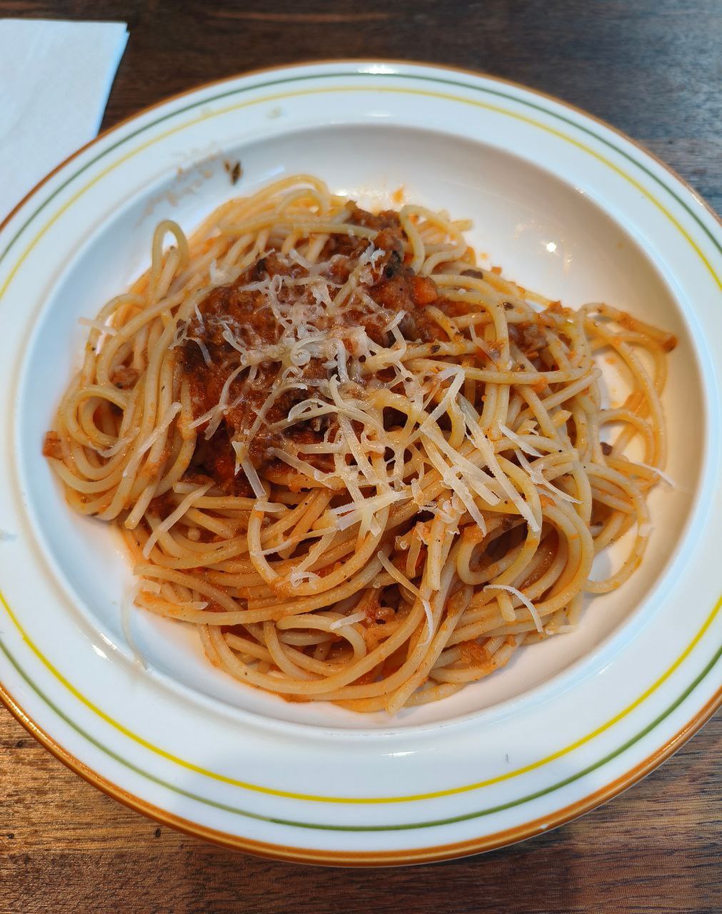 espaguetis bolognesa