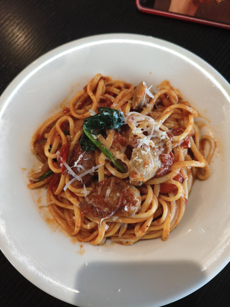 espaguetis bolognesa